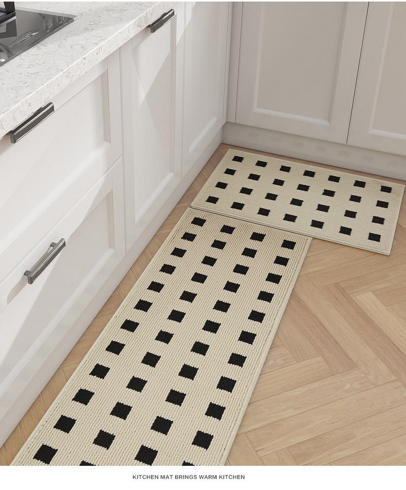 Waterproof, Oil-proof Kitchen Floor Mat - Durable, Non-slip, Dirt & Wear-resistant Carpet for Entrance Doors.