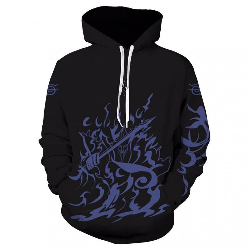 Anime Naruto Series 3D Printed Hooded Sweatshirt Young Men