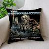Classic Movie The Terminator Decorative Room Aesthetics Pillow Case Home Decor Bedroom Sofa Bed Couch Pillow Cover 45X45