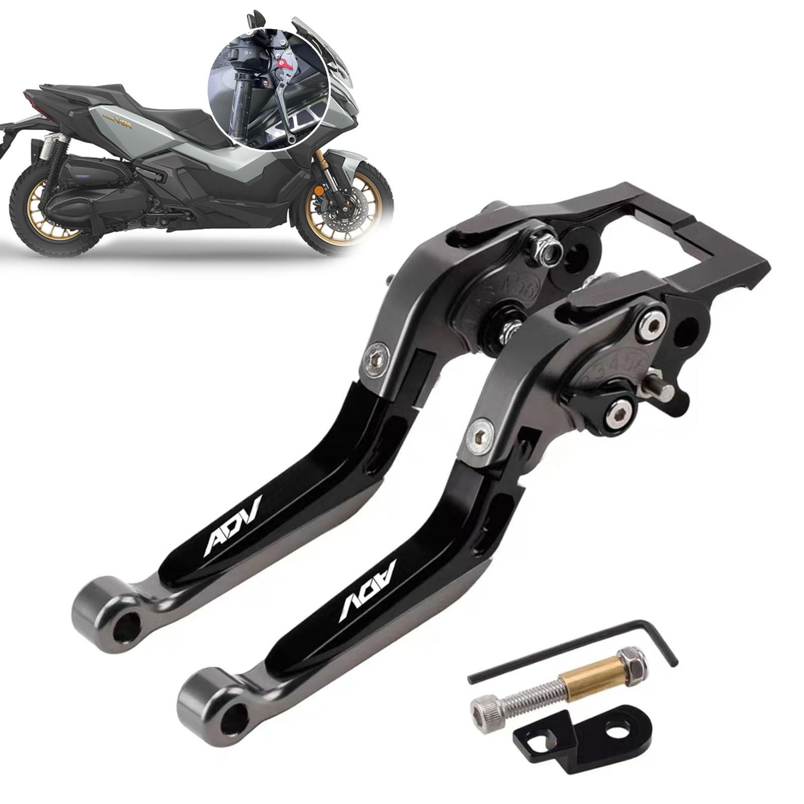 GoGoDDJP Для ADV150 ADV160 adv150 adv160 2026 2025 2024 Аксессуары для мотоцикла с ЧПУ Парковка