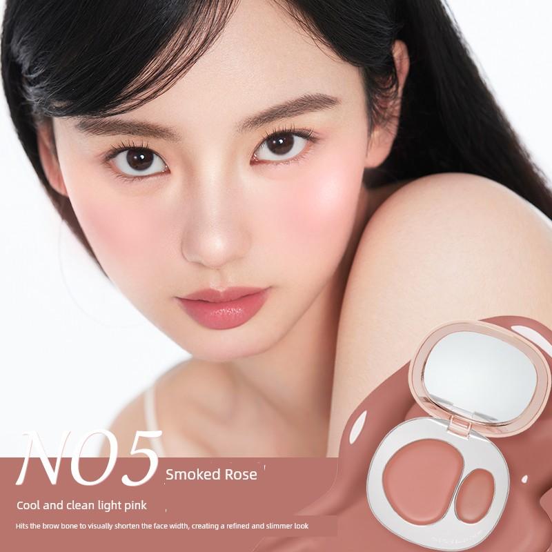 Foreverkey Blush Cream Multi-Purpose Cream Water-Gloss Highlighter Contouring Three-In-One 2026 Matte Shrink Official Version