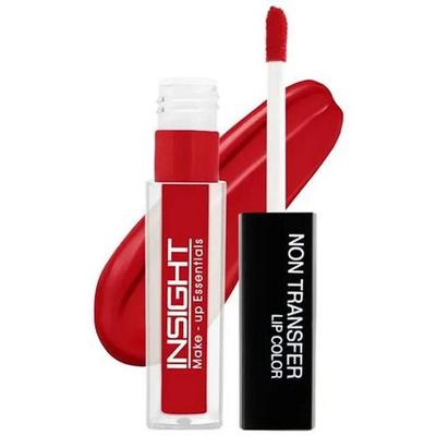 Insight Non Transfer Lip Color 02 Red Alert Matte Finish 4ml