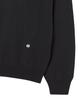 BEYOND CLOSET [Collection Line] Fine Wool Fit Collar Knit Black