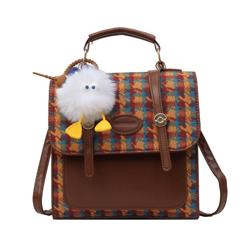 High-end Niche Backpack for Women Crossbody Bag for Women Fashionable Versatile Fashion One-shoulder Handbag for Women