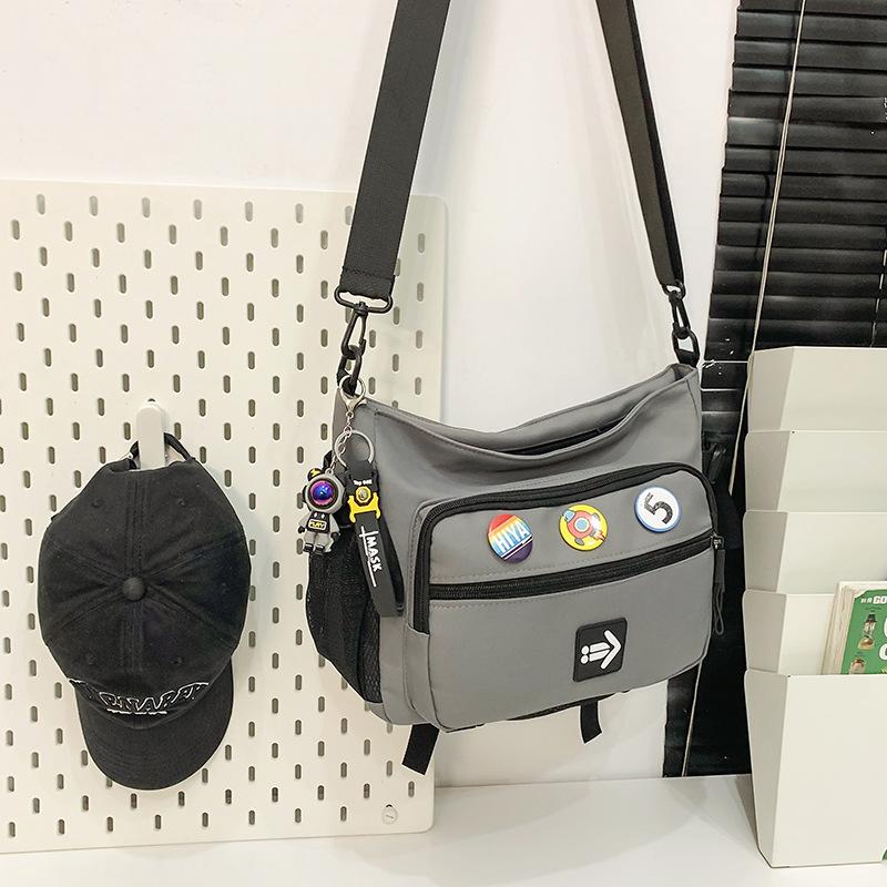 Men's Shoulder Bag Middle School Student's Book Bag Women's Crossbody Bag