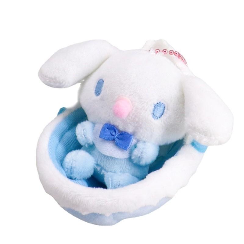 Sanrio Kuromi Plush Baby Rattle Chain With Soft Short Pile For Girls And Kids