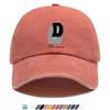 Pc Earth EleUnisext Creative Letter D Printed Baseball Cap Trendy Individual Street Style Unisex Adjustable Duckbill Hat Fashi