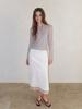 ETMON Ribbed Layered T-Shirt Set, Light Gray