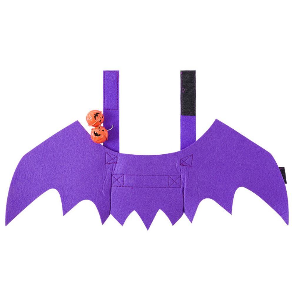 with Bell Cat Bat Wings Harness Decorative Dog Wings Costumes  Halloween