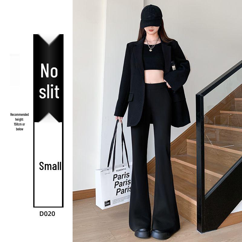 

Women s Flared High-Waist Slimming Bell Bottoms - 2026 Spring/Summer Collection 2XL (130-140 jin)