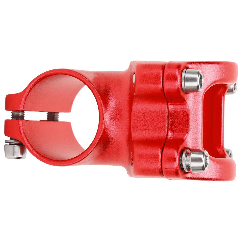 LUNJE 31.8x35mm Bike Handlebar Short Stem Riser Aluminum Alloy   Hollow Stem