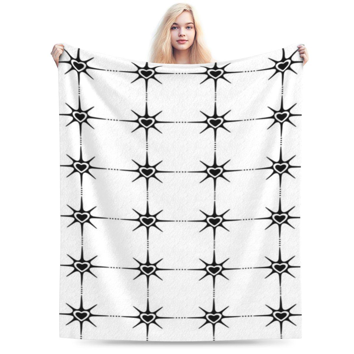 Heart Star Custom Warm Gift An UltraSoft Micro Fleece Blanket 75x100cm 30x40in