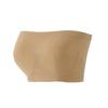 Damen Übergröße Nahtloser Trägerloser Bandeau Push-Up BH