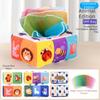 Interactive Baby Montessori Boxes Educational Infant Pull Along Tissue Box Toys  Finger Exercising
