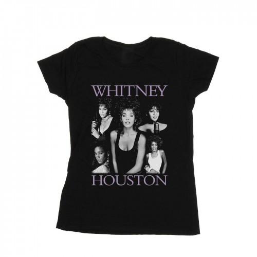 Whitney Houston Womens/Ladies Multiple Pose Cotton T-Shirt