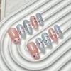 High-Quality Handmade Cat Eye Press-On Nails - Medium-Long Whitening Nail Patches