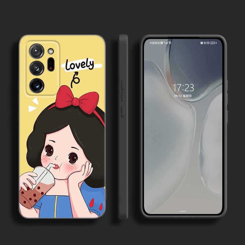 Cute S-Snow White Phone Case For Samsung M30 M31 S Note 10 20 M04 M13 M32 M14 M23 M33 M34 M42 M52 M53 M54 5G M11 M12 M21 M22 M51