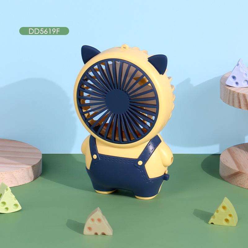 Portable Rechargeable Cartoon Handheld Fan for Students and Children