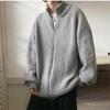 Cardigan Sweater Men'S Spring And Autumn Japanese Retro Loose Lazy Style Knitted Sweater Wear Men'S Zipper Thread Jacket