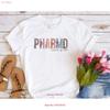Pharmacy School Graduation T Shirt Doctor Of 2024 Pharmd S For New Pharmacist Student Vintage Streetwear Stylish Fashion