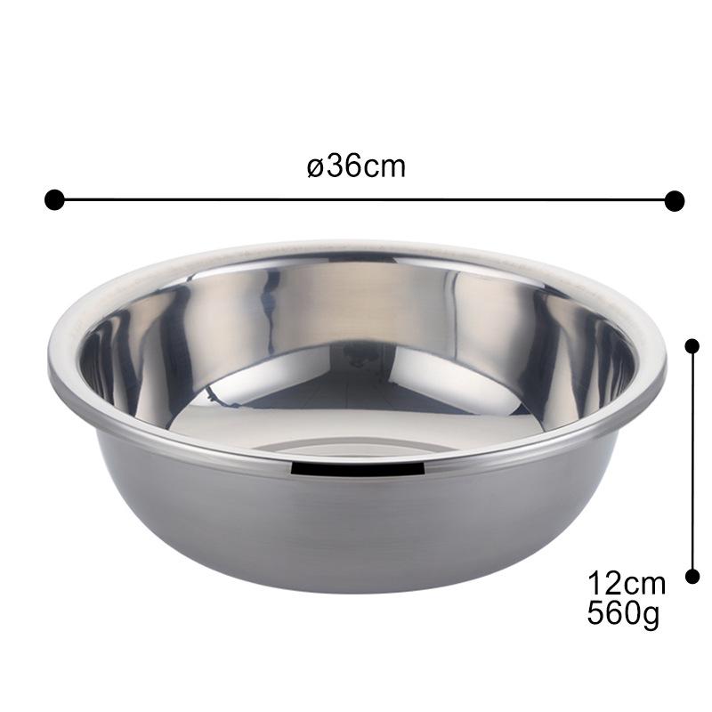 Stainless Steel Deepened & Thickened Multi-Purpose Kitchen & Vegetable Washing Basin