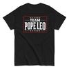 Team Pope Leo XIV Men's T-Shirt, Catholic Pope Supporter Gift, Vatican Faith Graphic Tee, Christian Church Fan Shirt