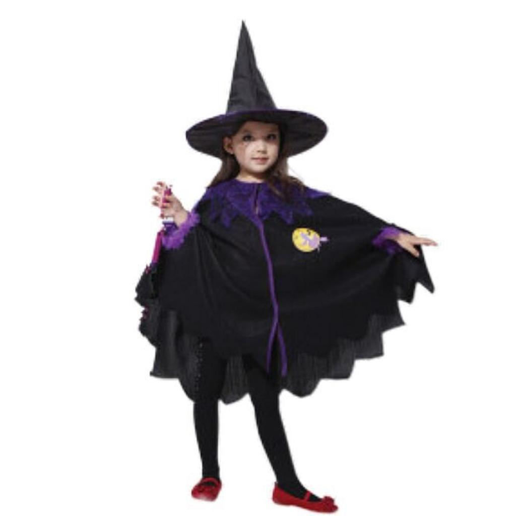 Kids Witch Costume Set for Halloween