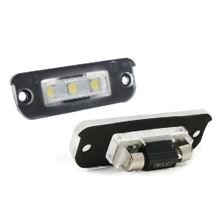 White CAN-bus LED License Plate Lights For Mercedes ML GL R Class Diesel Version