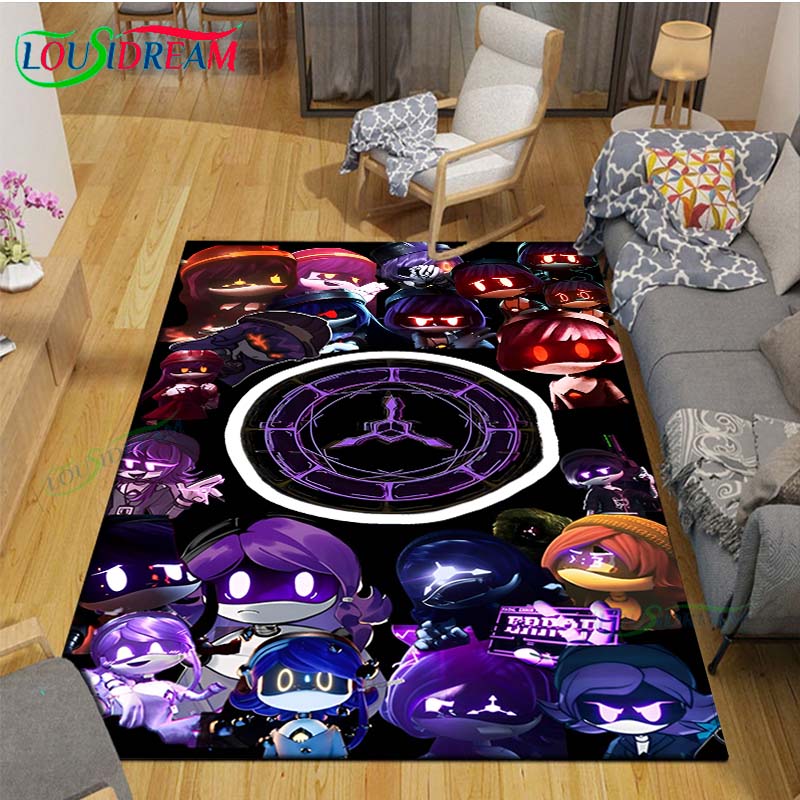 Hot Cartoon Murder Drone Floor Mat INS Style Soft Bedroom Floor House Laundry Room Mat Anti-skid Household Carpets Gift