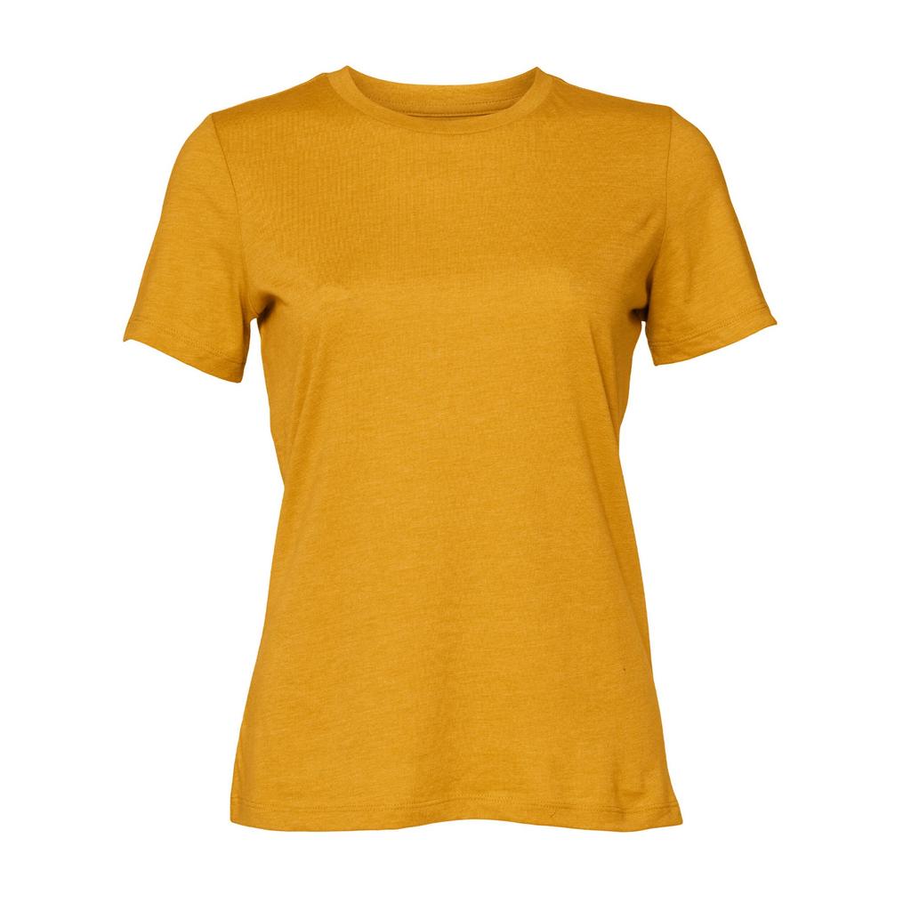 Bella + Canvas Womens/Ladies CVC Jersey Relaxed Fit Short-Sleeved T-Shirt