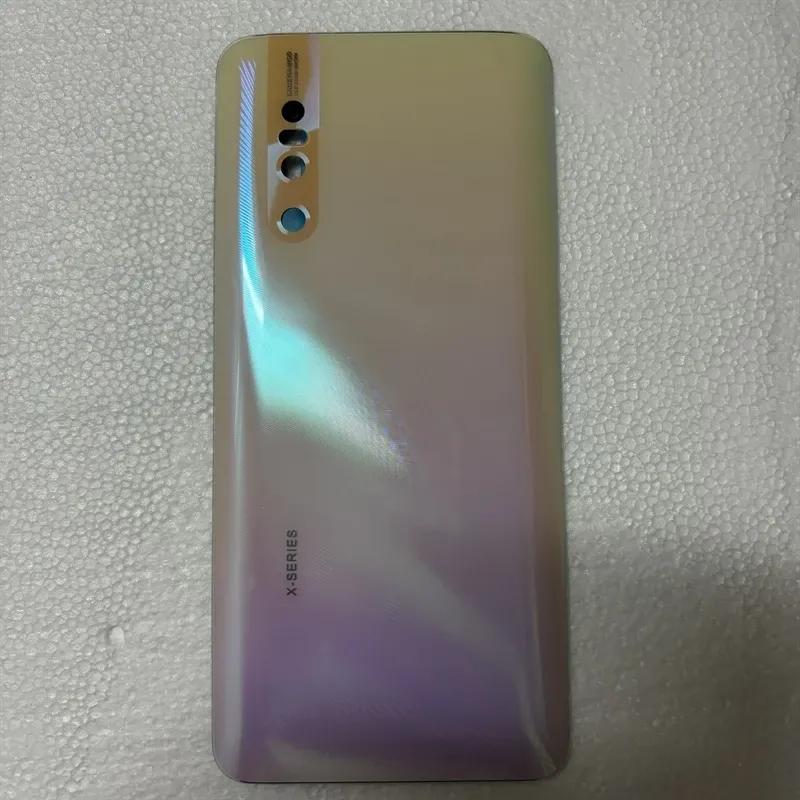 For Vivo X27 Glass Battery Cover Back Rear Cover Housing Replacement Parts For Vivo X27 V1829 V1838 Battery Back Cover золотой
