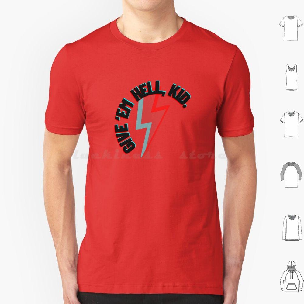 

Give em Hell Kid T Shirt Cotton Men Women DIY Print Mcr Gerard Way Mikey Way Ray Toro Frank Iero Three Cheers Three Cheers S