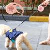 Automatic Dog Walking Roulette Collar Retractable Traction Rope Nylon Dog Leash  Small Medium Dogs