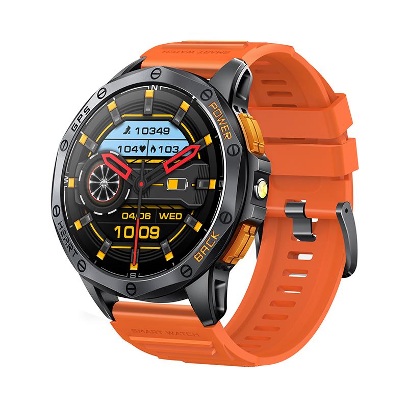 Smart Watch Amoled LED Flashlight K67A Compass Barometric Altimeter K67 GPS Sports 2026 Fitness Tracker BT Call Smartwatch