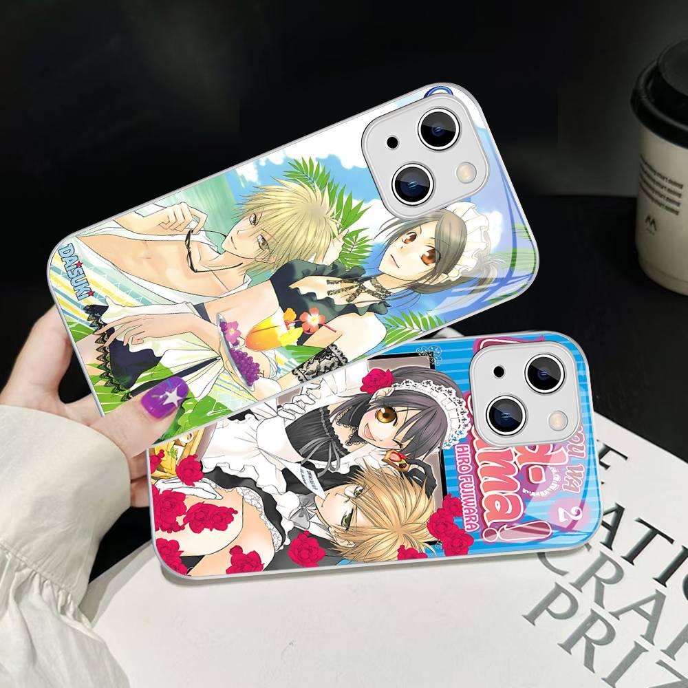 Kaichou Wa Maid-Sama For IPhone 14 13 12 Mini 11 Pro XS Max X XR 14 Plus Tempered Glass Cover