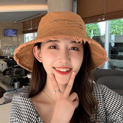 Fashion Women Cotton Bucket Hats Female Summer Autumn Sunscreen Fisherman Cap Outdoor Beach Sun Cap Hat For Women
