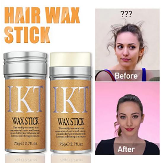 Bâton de cire pour cheveux professionnel, Portable, ligne de cheveux parfaite, bâton de cire de coiffure, bâton de cire de coiffure Non gras