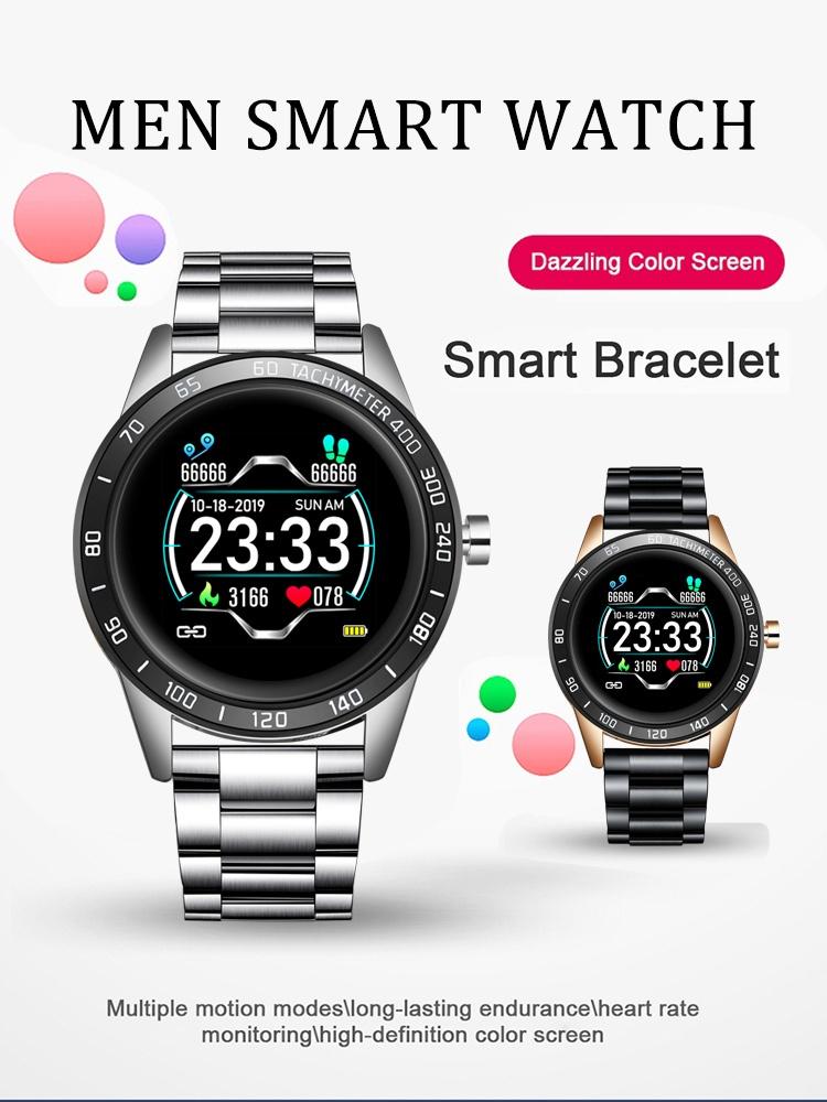 2020 New Smart Watch Men Waterproof Sport Heart Rate Blood Pressure Fitness Tracker Smartwatch Pedometer reloj inteligente
