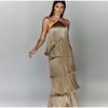 Dusker Halter Split Kvinner Kjole Ermeløs Ryggløs Snøring Party Summer Street Club Evening Robe