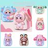 Bear Three Baby Fox Elephant Rabbit Animal Ear Backpack Waterproof Schoolbag