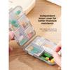 Portable, Detachable, One-week Seven-day Carry-on Medicine Storage Box, Sealed with Large Capacity