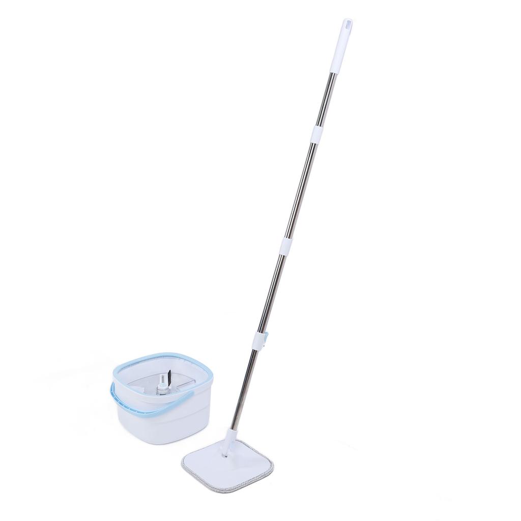 Spin Mop and Bucket Set with Self Separation Dirty and Clean Water System 360 Degree Rotating Self