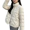 Down jacket women's short winter women's clothing Jiangnan wind warm duck down jacket Pinghu new large size