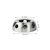 Stainless Steel Round Base Candle Heater Teapot Warmer for Coffee Milk Tea Cup Holder Home Kitchen Accessory