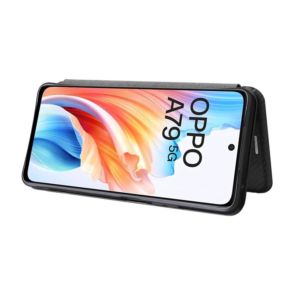 OPPO A79 5G Flip Protective Case with Multi-Card Wallet Slots