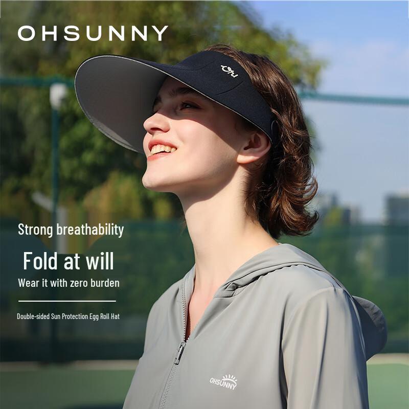 OhSunny Outdoor UV Protection Sun Visor Hat M