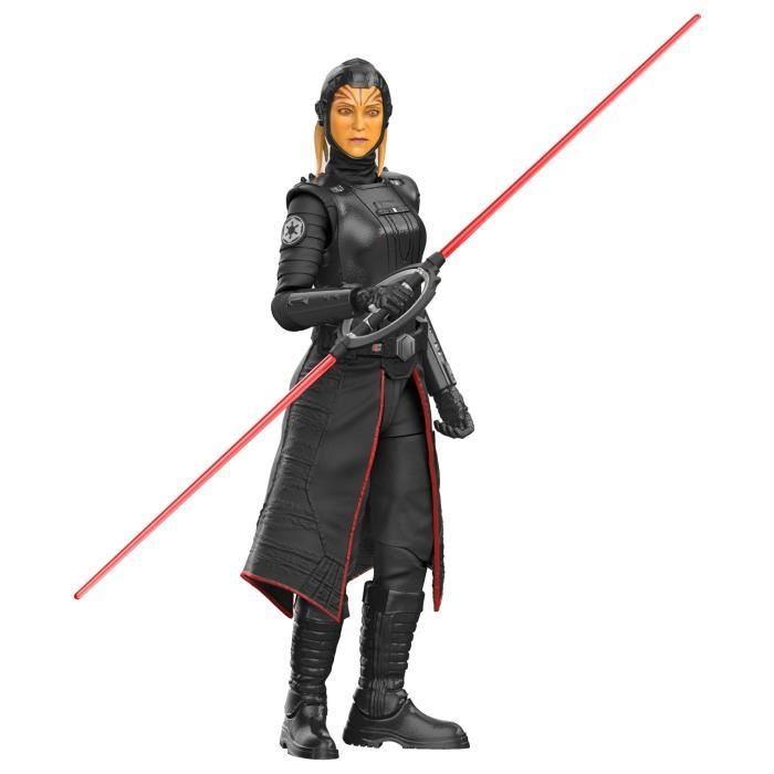 Figurine Star Wars - Hasbro - Inquisiteur - Série Noire - 6 pouces - Détails Premium