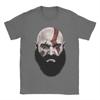 Vintage God of War Kratos TShirt Unisex Round Collar Cotton T Shirt Ghost of Sparta Short Sleeve Tee Shirt XL XL XL Tops
