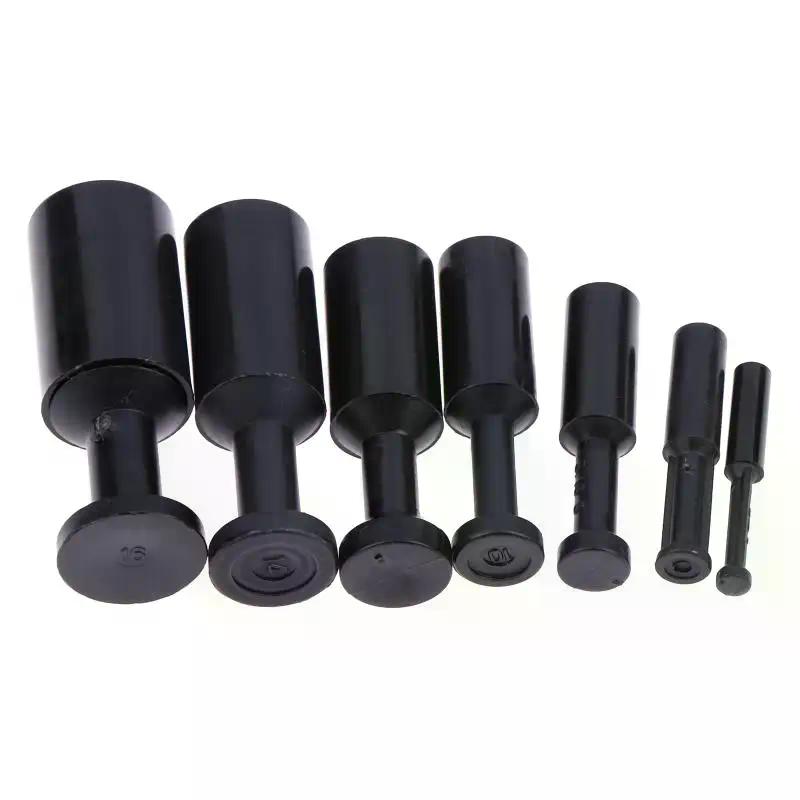30PCS Pneumatic Quick Connector PP Pipe Cap Fitting For Industrial Pneumatic Tools Air Line Fast Release Plug 4-16mm
