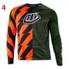 Mens Long Sleeve Cycling Jersey Breathable Mountain Bike Trail Riding Shirt Sportswear